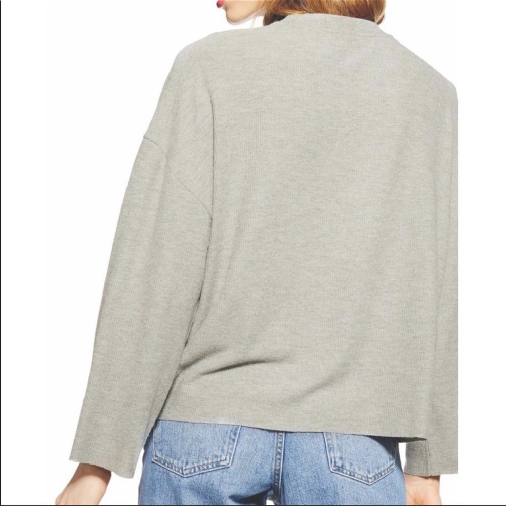 Topshop super soft ribbed pullover long sleeve knit sweater - Picture 10 of 10